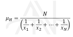 میانگین هارمونیک